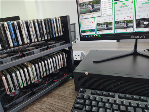 Ảnh Box Phone Farm tại Khu đô thị Việt Hưng – Mua, Thuê, Lắp Đặt Tận Nơi
